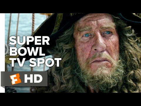 Pirates of the Caribbean: Dead Men Tell No Tales Ext. Superbowl TV Spot (2017) | Movieclips Trailers - UCi8e0iOVk1fEOogdfu4YgfA