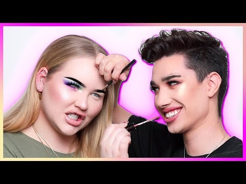 MAKEUP ROULETTE CHALLENGE feat. JAMES CHARLES! - UCzTKskwIc_-a0cGvCXA848Q