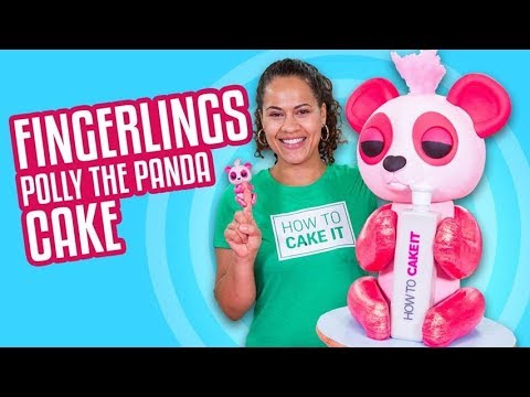 Fingerlings Polly the Panda CAKE!! | How To Cake It - UCvM1hVcRJmVWDtATYarC0KA