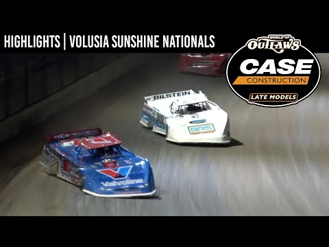 World of Outlaws CASE Late Models | Sunshine Nationals | January 20, 2024 | HIGHLIGHTS - dirt track racing video image