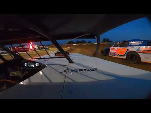 Enid Speedway Sport Mod 07/29/2023 Alex Wiens #10 GoPro - dirt track racing video image