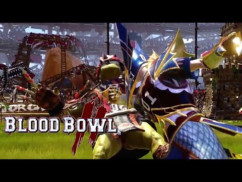 Blood Bowl 2 - Orcs vs High Elves Gameplay Trailer - UCUnRn1f78foyP26XGkRfWsA