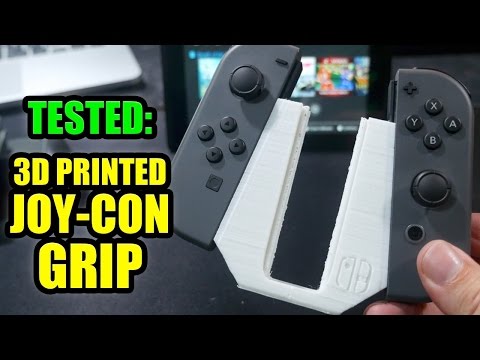 Tested; 3D Printed Nintendo Switch Joy-Con Grip - UCppifd6qgT-5akRcNXeL2rw