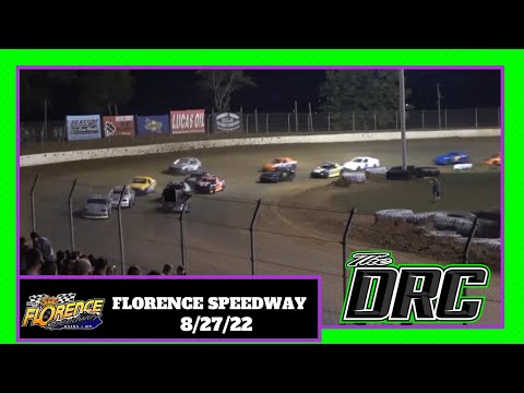 Florence Speedway | 8/27/22 | Free Night In The Dirt | Hornets | Feature - dirt track racing video image