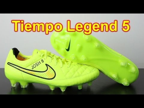 Nike Tiempo Legend 5 Volt/Gold/Hyper Punch - Unboxing + On Feet - UCUU3lMXc6iDrQw4eZen8COQ