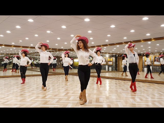 Music Video: Electronic Ballerina Cowboy Roper Lasso Square Dance Line Dance