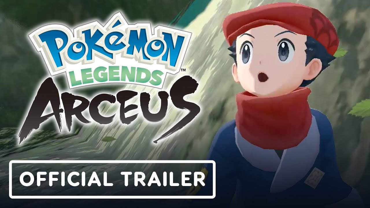 Pokemon Legends: Arceus – Official Hisuian Final Starter Evolutions Trailer
