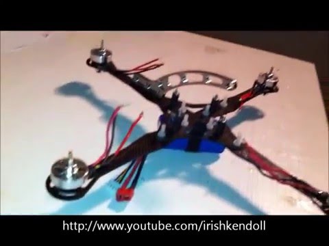 New  Video custom Quadrocopter Frame - UCeWinLl2vXvt09gZdBM6TfA