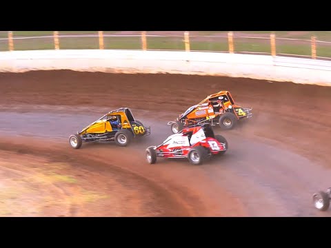 Wingless Sprints Summer Slam bits 1#  Laang Speedway 2-1-2025 - dirt track racing video image