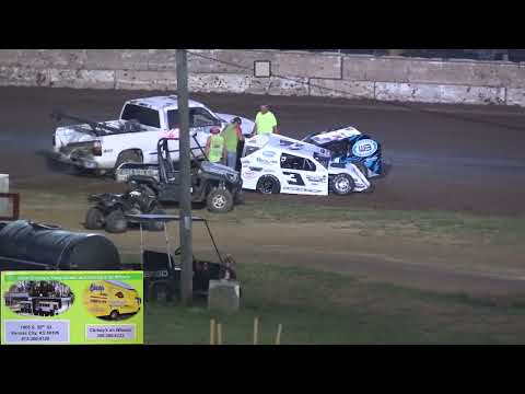 Electric City Speedway Butler Mo. 8-8-25 - dirt track racing video image