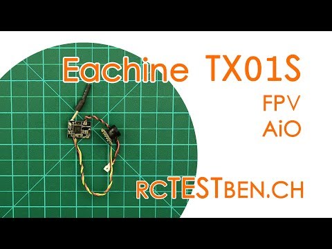 Eachine TX01S FPV AiO RF Power Testing (25mW 48CH FPV AiO) - RCTESTBEN.CH - UCBptTBYPtHsl-qDmVPS3lcQ