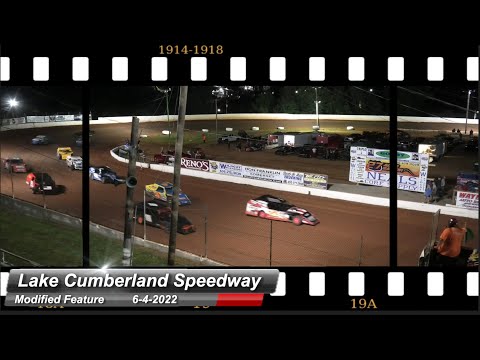Lake Cumberland Speedway - Modified Feature - 6/4/2022 - dirt track racing video image