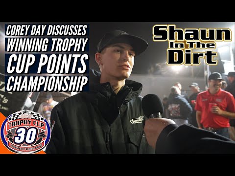 Corey Day Talks About Winning The 2024 Trophy Cup With Shaun In The Dirt - dirt track racing video image