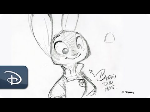 How-To Draw Judy Hopps From 'Zootopia' | Disney Parks - UC1xwwLwm6WSMbUn_Tp597hQ