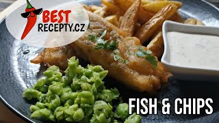 FISH & CHIPS - Nejlepší Fish and Chips  SKVĚLÝ RECEPT