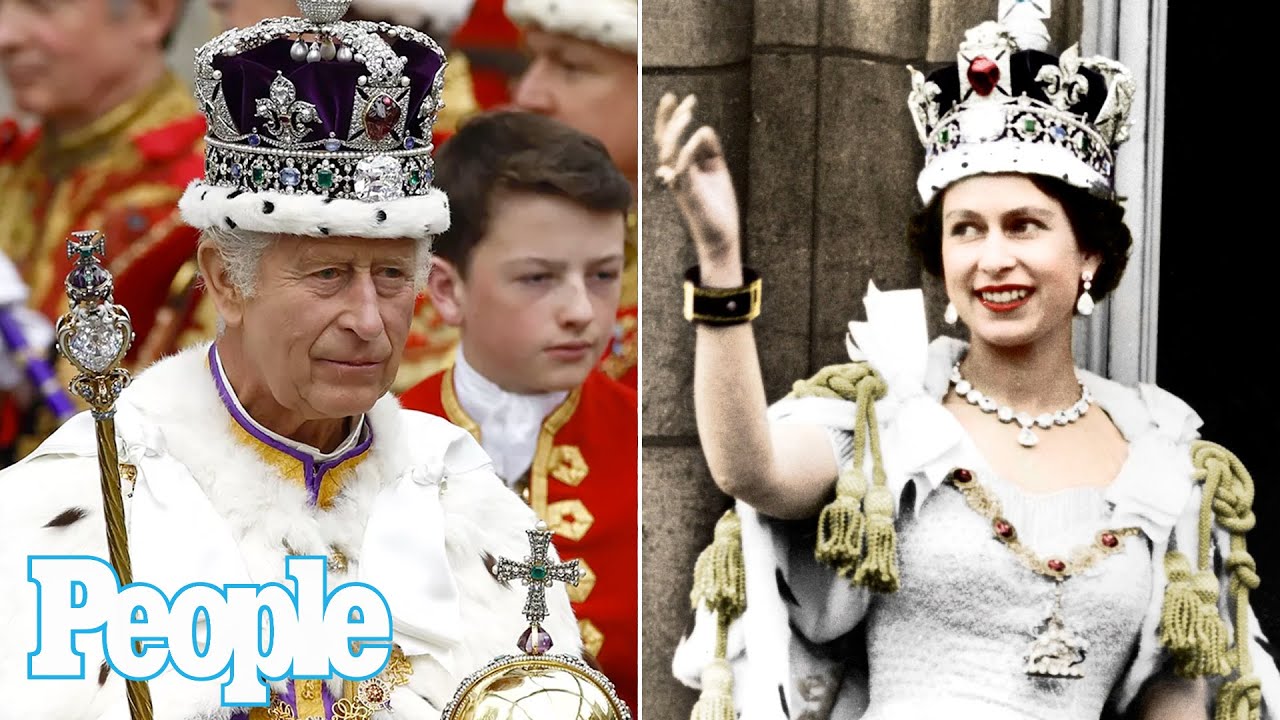 A Side-by-Side Look at the Coronations of King Charles and Queen Elizabeth | PEOPLE