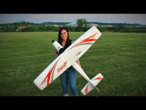 Flyzone Sensei FS - Abby Flies with WISE Technology - First Flight Tips - TheRcSaylors - UCYWhRC3xtD_acDIZdr53huA