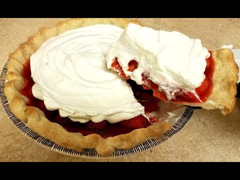 Fresh Strawberry Pie Recipe - UCehYu6vFoOvu1MVPW24pUbQ