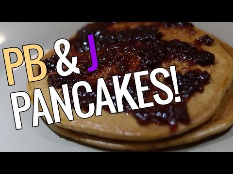 Peanut Butter & Jelly Protein Pancakes - UCHZ8lkKBNf3lKxpSIVUcmsg