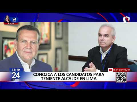 Conozca a los candidatos para teniente alcalde en Lima