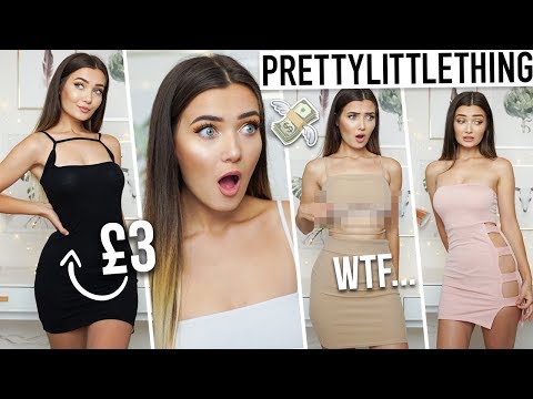 I BOUGHT £5 PRETTY LITTLE THING DRESSES... PASS OR YAAAS!? - UCBKFH7bU2ebvO68FtuGjyyw