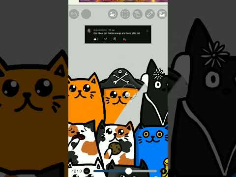 Who's Next? #shorts #cats #drawing #art #cute #cutecats #digitalart #ibispaintx