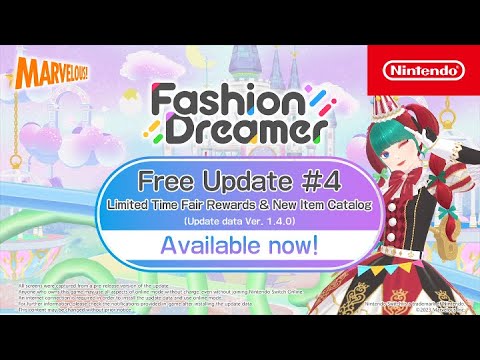Fashion Dreamer – Wonderland Fair Update – Nintendo Switch