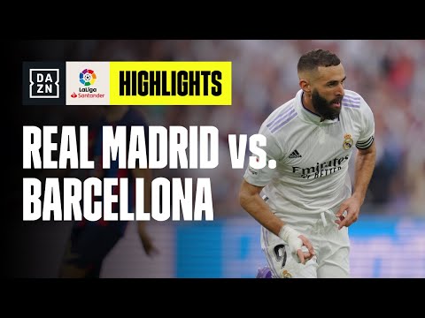 Benzema+Valverde+Rodrygo, il Real si prende El Clasico: Real Madrid-Barcellona 3-1 | LaLiga | DAZN