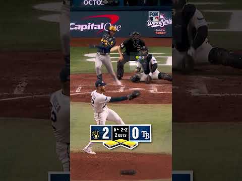 The Brewers score 10 runs as they dominate Game 3 in Tampa Bay #MLB #Brewers #WorldSeries