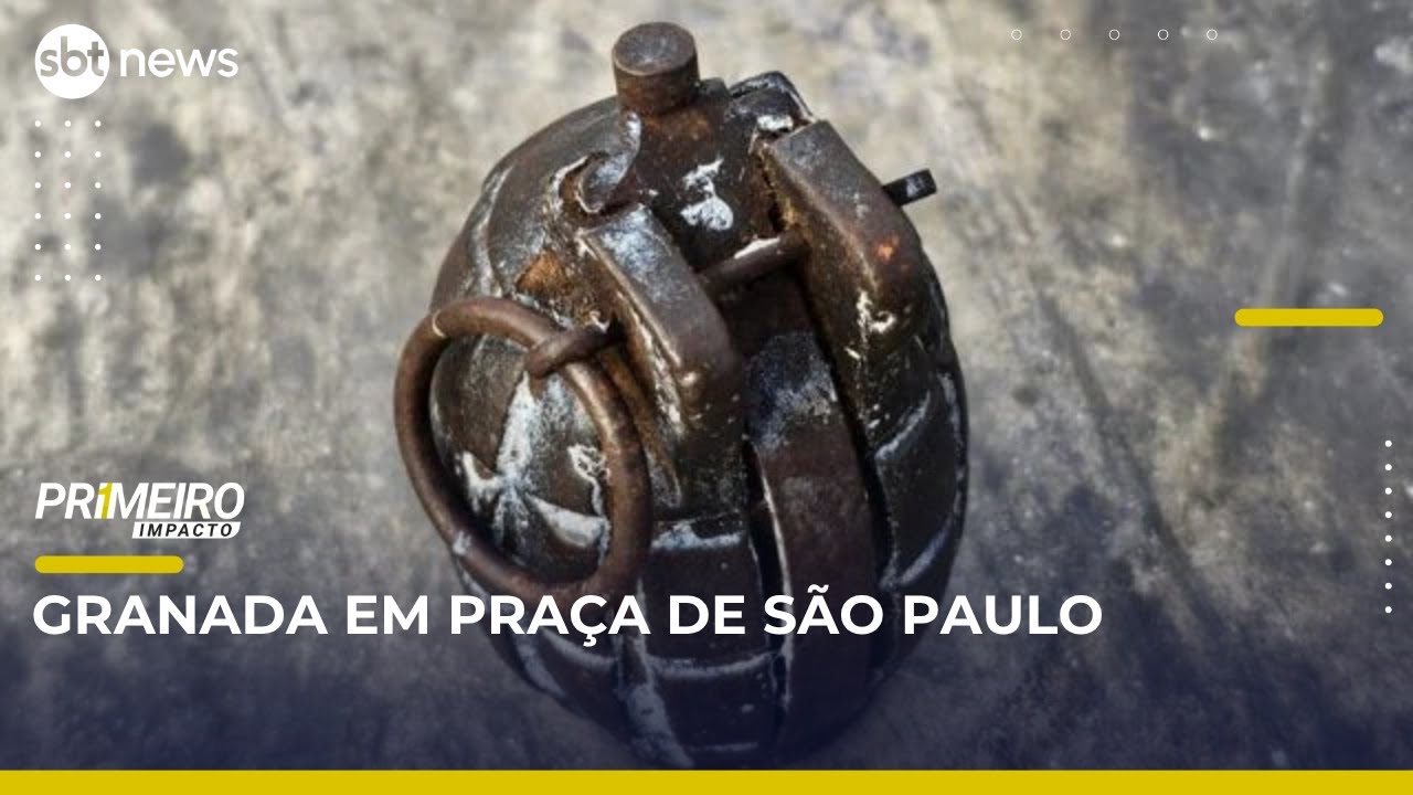 Granada é encontrada no centro de São Paulo | PrimeiroImpacto