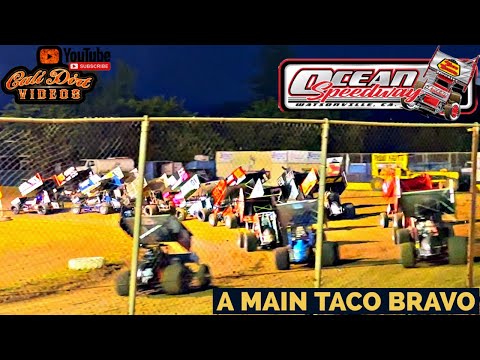 A Main | Taco Bravo Sprint Car | Ocean Speedway | June 9th, 2023 - dirt track racing video image