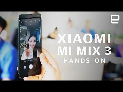 Xiaomi's all-screen Mi Mix 3 slider phone Hands-on - UC-6OW5aJYBFM33zXQlBKPNA