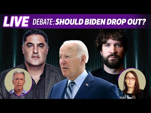 DEBATE! Cenk vs. Destiny: Should Biden Drop Out? with Joe Walsh & Brianna Wu