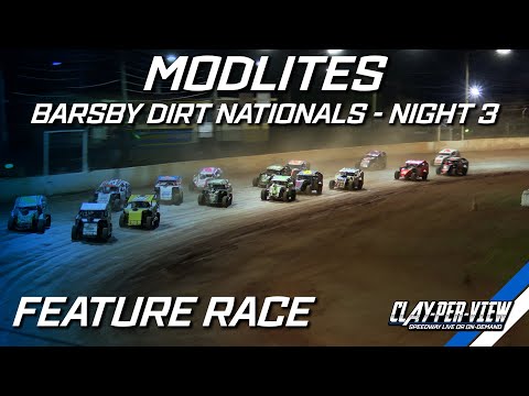 Modlites | Dirt Nationals - Maryborough - 29th Dec 2024 | Clay-Per-View - dirt track racing video image