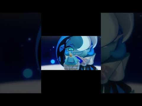 Don’t look at me with those eyes. #cookierun #cookierunkingdom #rarepair #shadowpearl #blackmilk