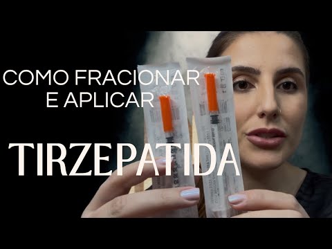 COMO DOSAR, E APLICAR A TIRZEPATIDA-MOUNJARO #mounjaro #tirzepatida #tirzec #lipoless #tg