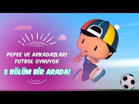 Pepee ve Arkadaşları Futbol Oynuyor⚽👧👦Leliko ve Pisi İle 3 Bölüm Bir Arada | Düşyeri