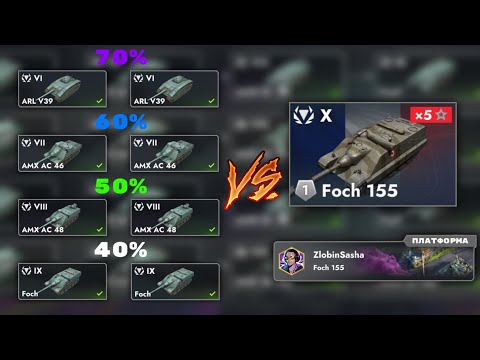 ПЛАТФОРМА#20 | ФРАНЦУЗСКАЯ ЛЕГЕНДА ВЕРНУЛАСЬ | Злобин против СТАТИСТОВ и РАКОВ на ветке Foch 155!