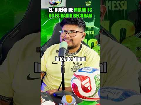 La MENTIRA DEL INTER MIAMI 😱 #futbol #messi #intermiami #soccer