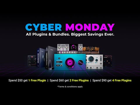Cyber Monday - All Plugins & Bundles. Biggest Savings Ever. 🤖💜