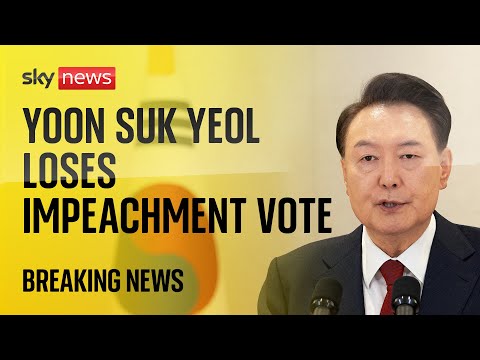 BREAKING: South Korea's parliament votes to impeach President Yoon Suk Yeol