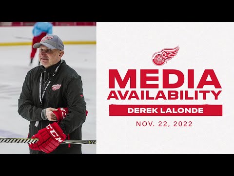 Head Coach Derek Lalonde following Tuesday's practice day