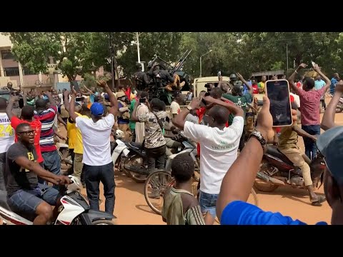 Burkina Faso military and protesters head towards national television station | AFP