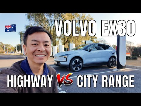 2024 Volvo EX30 Range and Efficiency | V4 Tesla Supercharger Session