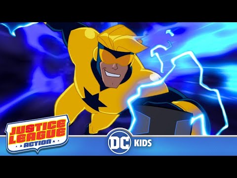 Justice League Action | It's Booster Time! | DC Kids - UCyu8StPfZWapR6rfW_JgqcA