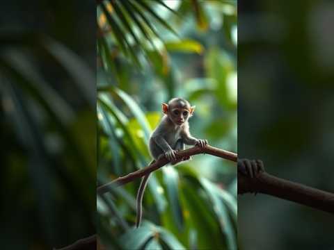 Baby Monkey's Daring Escape!