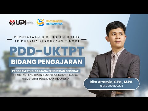 PDD-UKTPT | Pengajaran | SERDOS 2025 | Riko Ar Rasyid | UPI