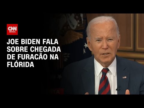 Joe Biden atualiza a situação do furacão Milton na Flórida | BASTIDORES CNN