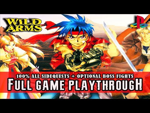 WILD ARMS (1996) 100% FULL GAME – COMPLETE GAMEPLAY WALKTHROUGH【NO COMMENTARY】