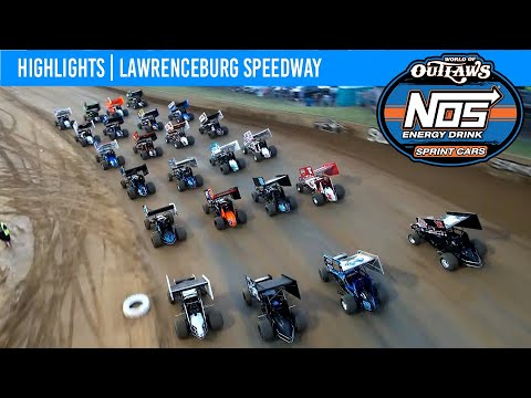 World of Outlaws NOS Energy Drink Sprint Cars | Lawrenceburg Speedway | May 29th, 2023 | HIGHLIGHTS - dirt track racing video image